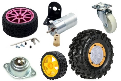 Motors plus wheel